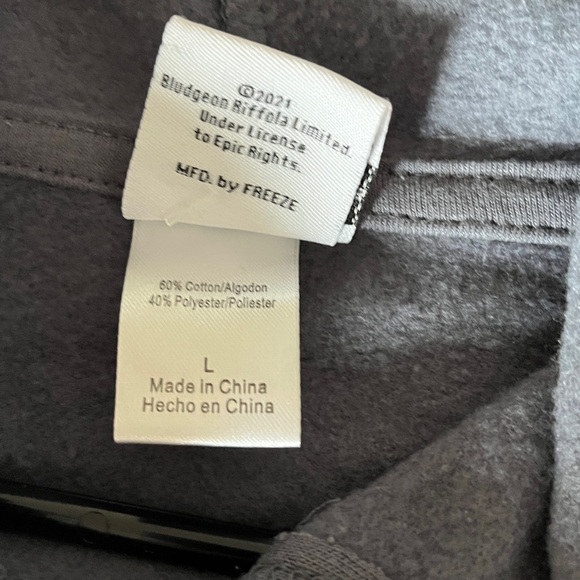 FREEZE Def Leppard Rock of Ages Hoodie L 22” P2P Charcoal EUC - Picture 6 of 8